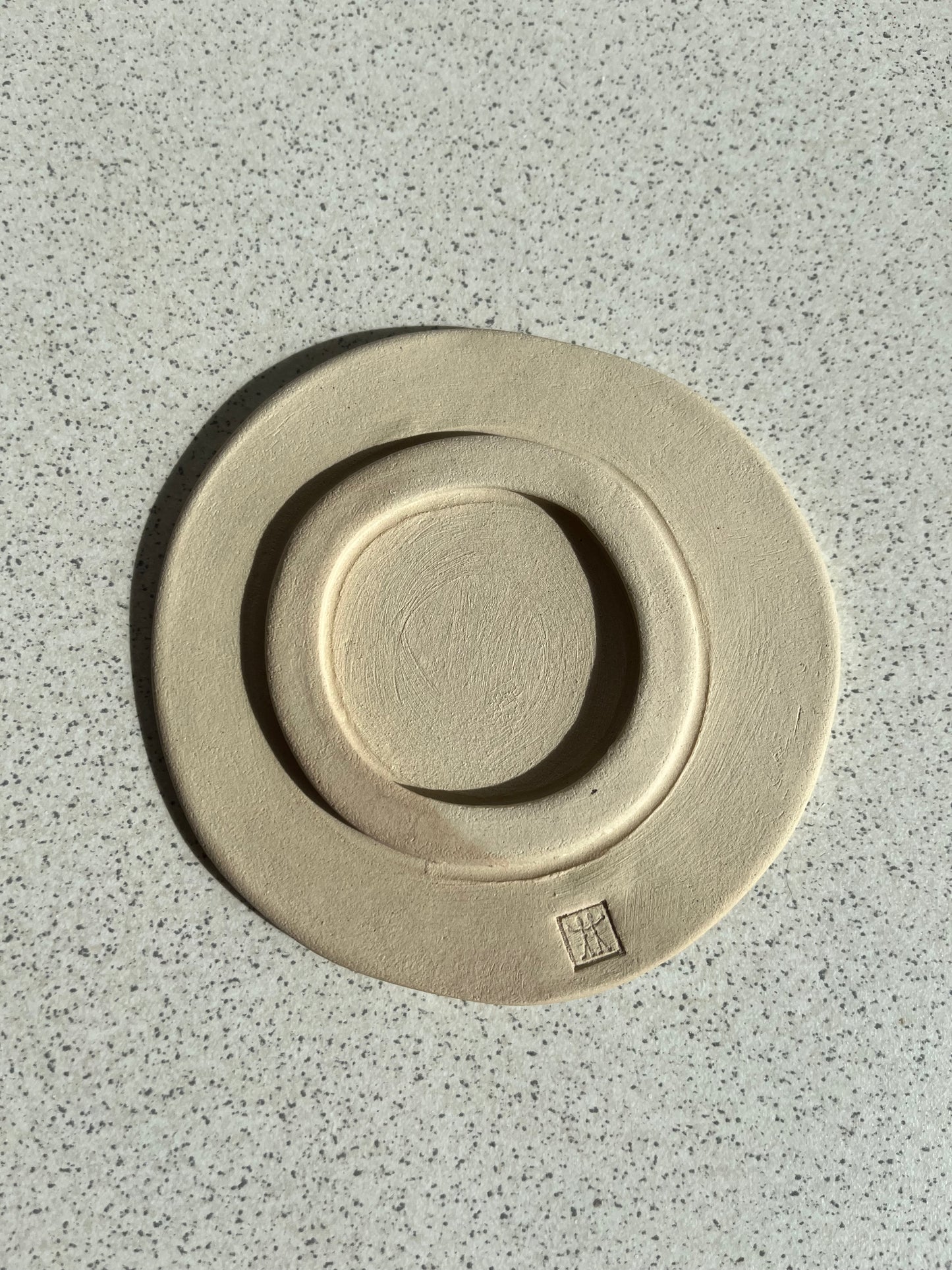 Talerzyk doberman "pieski w kołnierzykach"